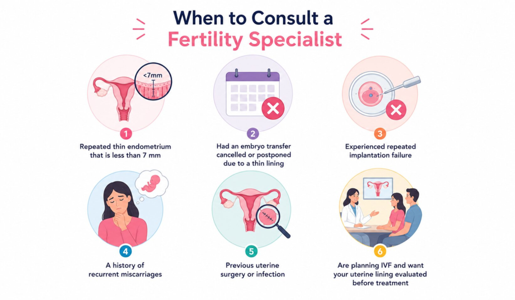 When to Consult a Fertility Specialist