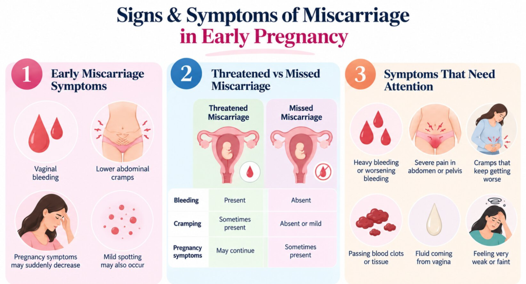 Early Miscarriage Signs