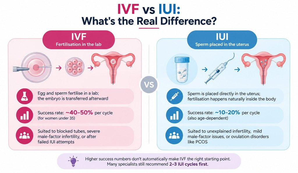 IVF vs IUI The Real Difference