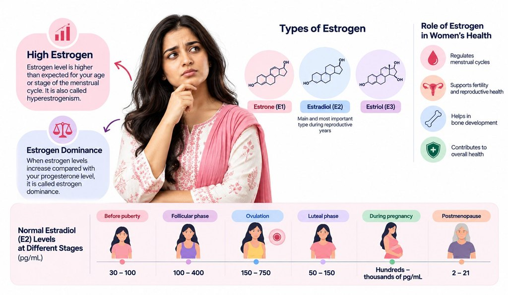 What Does High Estrogen in Women Mean