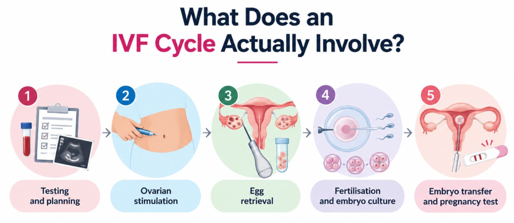 What Does an IVF Cycle Actually Involve?